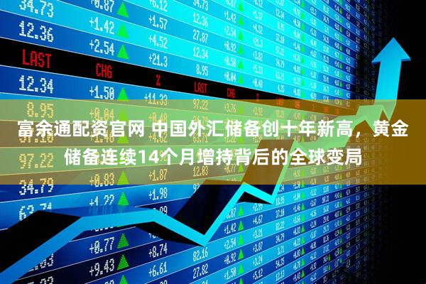 富余通配资官网 中国外汇储备创十年新高，黄金储备连续14个月增持背后的全球变局